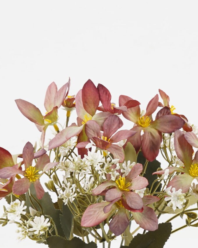 Artificial Flower 20*20*31cm Flowers *6 bush GS-69923012-R1 Flowers Bush YeahFlower is one of Chinese leading OEM manufacturers and exporters , supplying the silk flowers, wholesale artificial trees