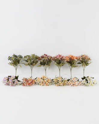 Artificial Flower 20*20*31cm Flowers *6 bush GS-69923012 Flowers Bush YeahFlower is one of Chinese leading OEM manufacturers and exporters , supplying the silk flowers, wholesale artificial trees