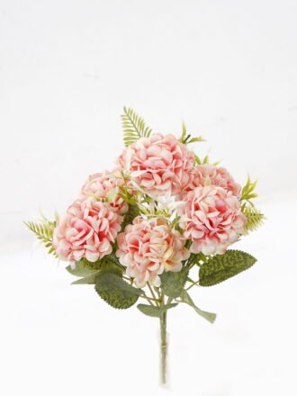 Artificial Flower 20*20*31cm Flowers *7 bush GS-69923002-R2 Flowers Bush 3,000+ sqm showroom with thousands of artificial flowers, plants & trees ready for global sourcing.