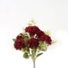 Artificial Flower 20*20*31cm Flowers *7 bush GS-69923002-R2 Flowers Bush YeahFlower is one of Chinese leading OEM manufacturers and exporters , supplying the silk flowers, wholesale artificial trees