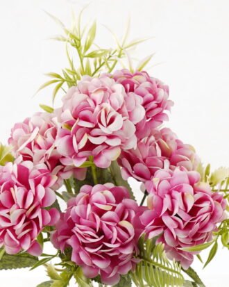 Artificial Flower 20*20*31cm Flowers *7 bush GS-69923002-R3 Flowers Bush YeahFlower is one of Chinese leading OEM manufacturers and exporters , supplying the silk flowers, wholesale artificial trees