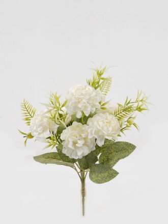 Artificial Flower 20*20*31cm Rose *5 bush GS-69923003-P1 Flowers Bush 3,000+ sqm showroom with thousands of artificial flowers, plants & trees ready for global sourcing.