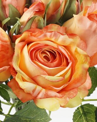 Artificial Flower 23*23*33cm French rose *12 bundle GS-48723003 Bouquet YeahFlower is one of Chinese leading OEM manufacturers and exporters , supplying the silk flowers, wholesale artificial trees