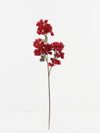 Artificial Flower 30*30*112cm Fruit *3 single stem GS-72023002 Single Flowers 3,000+ sqm showroom with thousands of artificial flowers, plants & trees ready for global sourcing.