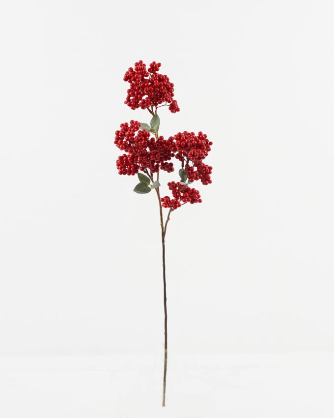 Artificial Flower 15*15*70cm Fruit *2 single stem GS-72023001-R1 Single Flowers YeahFlower is one of Chinese leading OEM manufacturers and exporters , supplying the silk flowers, wholesale artificial trees