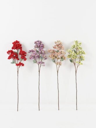 Artificial Flower 94cm Leaf single stem GS-29822064-Y1 Single Flowers 3,000+ sqm showroom with thousands of artificial flowers, plants & trees ready for global sourcing.