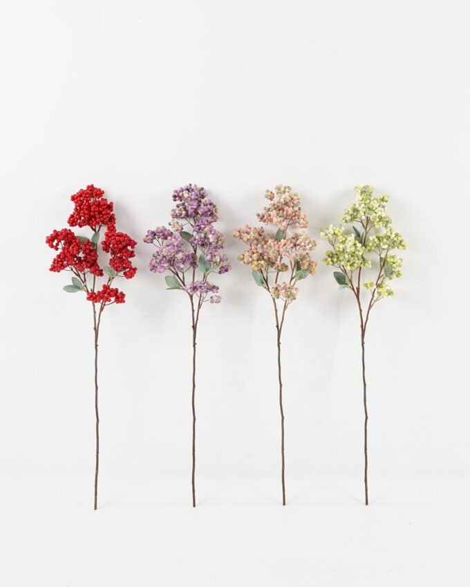 Artificial Flower 15*15*70cm Fruit *2 single stem GS-72023001 Single Flowers YeahFlower is one of Chinese leading OEM manufacturers and exporters , supplying the silk flowers, wholesale artificial trees