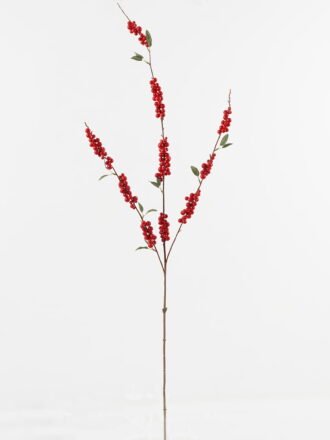 Artificial Flower 30*30*96cm Fruit *3 single stem GS-72023003 Single Flowers 3,000+ sqm showroom with thousands of artificial flowers, plants & trees ready for global sourcing.