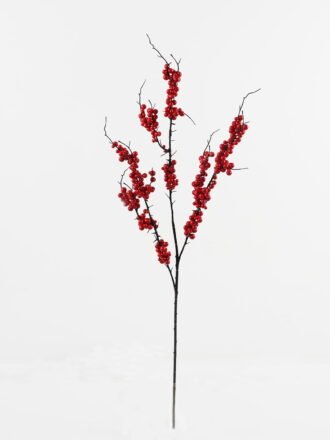 Artificial Flower 30*30*112cm Fruit *3 single stem GS-72023002 Single Flowers 3,000+ sqm showroom with thousands of artificial flowers, plants & trees ready for global sourcing.