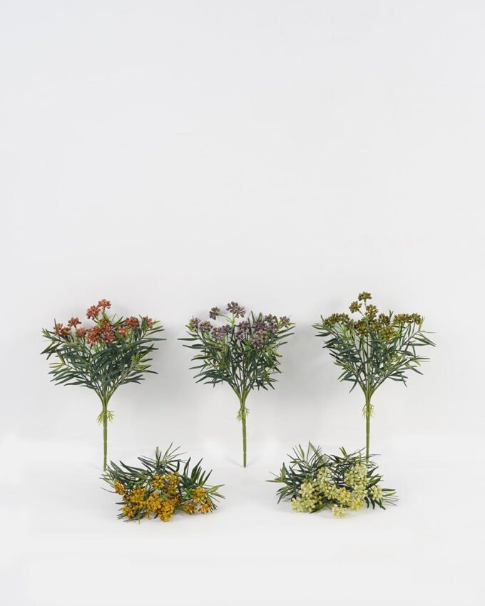 Artificial Flower 20*20*31cm Fruit *6 bush GS-65223005-G1 Flowers Bush YeahFlower is one of Chinese leading OEM manufacturers and exporters , supplying the silk flowers, wholesale artificial trees