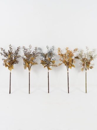 Artificial Flower 18*18*37cm Flower bundle GS-40723046 Bouquet 3,000+ sqm showroom with thousands of artificial flowers, plants & trees ready for global sourcing.