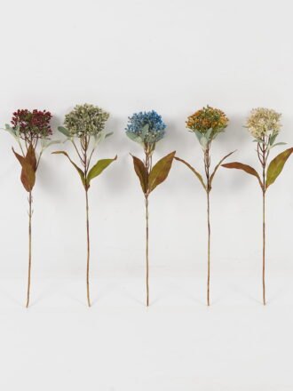 Artificial Flower 14*14*53cm Rose single stem GS-68023001-W1 Single Flowers 3,000+ sqm showroom with thousands of artificial flowers, plants & trees ready for global sourcing.