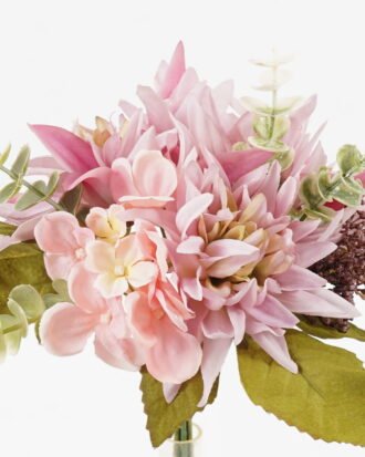 Artificial Flower 18*18*26cm Garden dahlia *5 bundle GS-72023011-Z1 Bouquet YeahFlower is one of Chinese leading OEM manufacturers and exporters , supplying the silk flowers, wholesale artificial trees