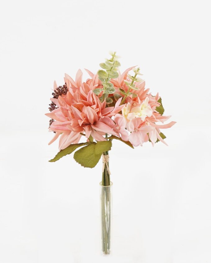 Artificial Flower 18*18*26cm Garden dahlia *5 bundle GS-72023011 Bouquet YeahFlower is one of Chinese leading OEM manufacturers and exporters , supplying the silk flowers, wholesale artificial trees