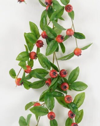 Artificial Flower 25*170cm Haw apple garland GS-65623171 Christmas Item YeahFlower is one of Chinese leading OEM manufacturers and exporters , supplying the silk flowers, wholesale artificial trees