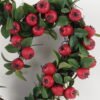 Artificial Flower 40*40cm Haw apple wreath GS-65623169 Christmas Item YeahFlower is one of Chinese leading OEM manufacturers and exporters , supplying the silk flowers, wholesale artificial trees