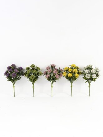 Artificial Flower 17*17*34cm Hydrangea stenophylla *6 single stem GS-65223004-W1 Flowers Bush 3,000+ sqm showroom with thousands of artificial flowers, plants & trees ready for global sourcing.