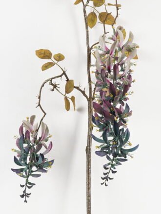 Artificial Flower 43*120cm Leaf *2 single stem GS-71223002 Single Flowers 3,000+ sqm showroom with thousands of artificial flowers, plants & trees ready for global sourcing.