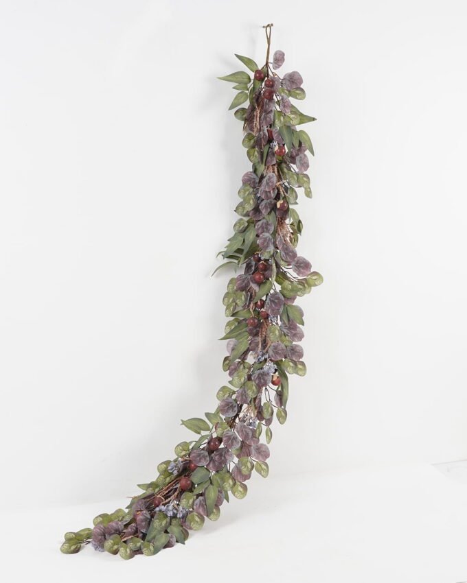 Artificial Flower 22*178cm Leaf+Fruit hanging GS-40723026 Christmas Item YeahFlower is one of Chinese leading OEM manufacturers and exporters , supplying the silk flowers, wholesale artificial trees