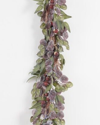 Artificial Flower 22*178cm Leaf+Fruit hanging GS-40723026 Christmas Item YeahFlower is one of Chinese leading OEM manufacturers and exporters , supplying the silk flowers, wholesale artificial trees