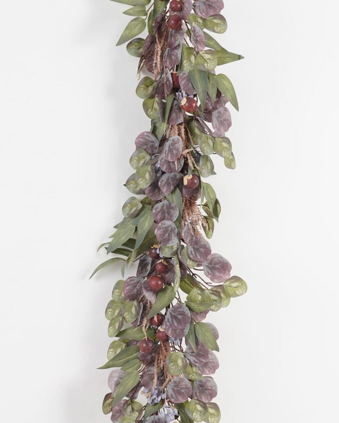 Artificial Flower 22*178cm Leaf+Fruit hanging GS-40723026 Christmas Item YeahFlower is one of Chinese leading OEM manufacturers and exporters , supplying the silk flowers, wholesale artificial trees