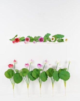 Artificial Flower 30*30*65cm Lotus flower *5 bush GS-12723001 Single Flowers YeahFlower is one of Chinese leading OEM manufacturers and exporters , supplying the silk flowers, wholesale artificial trees