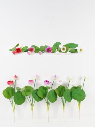 Artificial Flower 21*21*63cm Rose *3 single stem GS-70023014-O1 Single Flowers 3,000+ sqm showroom with thousands of artificial flowers, plants & trees ready for global sourcing.
