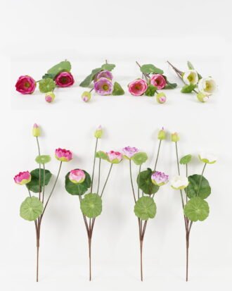 Artificial Flower 18*18*70cm Lotus flower *6 bush GS-12723004 Single Flowers YeahFlower is one of Chinese leading OEM manufacturers and exporters , supplying the silk flowers, wholesale artificial trees