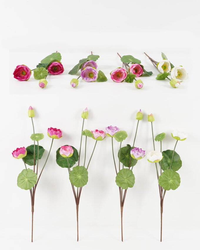 Artificial Flower 18*18*70cm Lotus flower *6 bush GS-12723004 Single Flowers YeahFlower is one of Chinese leading OEM manufacturers and exporters , supplying the silk flowers, wholesale artificial trees