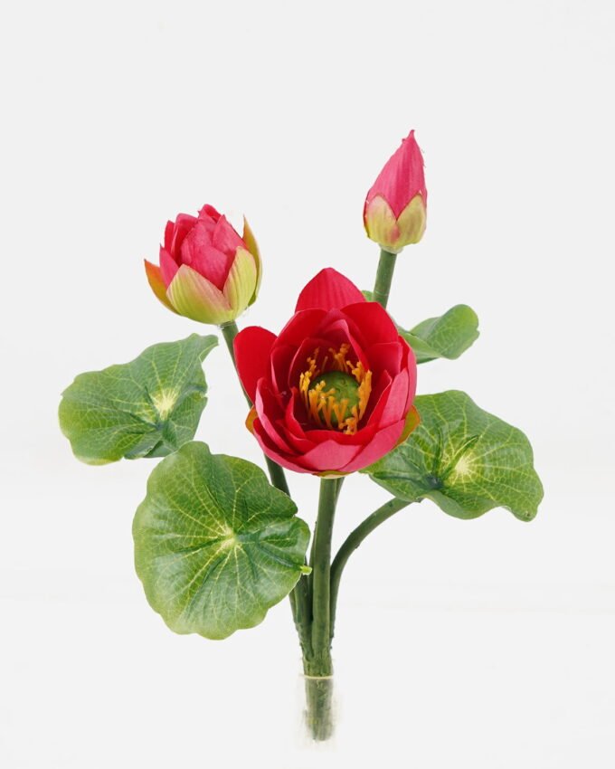Artificial Flower 18*18*21cm Lotus flower *7 bush GS-12723003 Single Flowers YeahFlower is one of Chinese leading OEM manufacturers and exporters , supplying the silk flowers, wholesale artificial trees