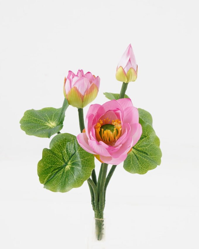Artificial Flower 18*18*21cm Lotus flower *7 bush GS-12723003 Single Flowers YeahFlower is one of Chinese leading OEM manufacturers and exporters , supplying the silk flowers, wholesale artificial trees