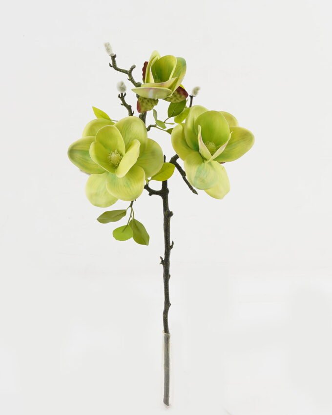 Artificial Flower 23*48cm Magnolia *3 single stem GS-64923018-G1 Single Flowers YeahFlower is one of Chinese leading OEM manufacturers and exporters , supplying the silk flowers, wholesale artificial trees