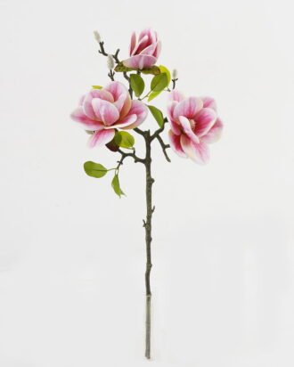 Artificial Flower 23*48cm Magnolia *3 single stem GS-64923018-P1 Single Flowers YeahFlower is one of Chinese leading OEM manufacturers and exporters , supplying the silk flowers, wholesale artificial trees
