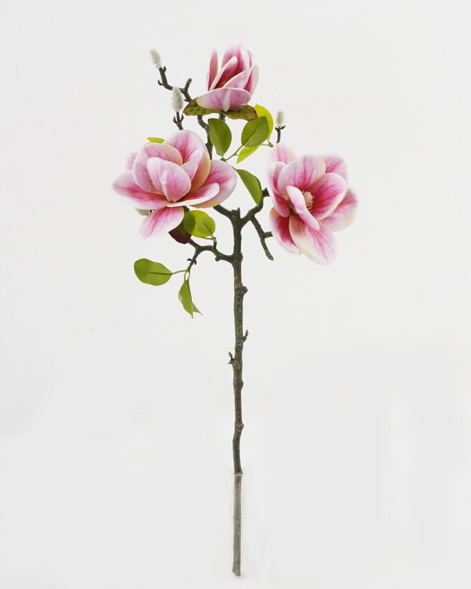 Artificial Flower 23*48cm Magnolia *3 single stem GS-64923018-P1 Single Flowers YeahFlower is one of Chinese leading OEM manufacturers and exporters , supplying the silk flowers, wholesale artificial trees