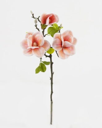 Artificial Flower 23*48cm Magnolia *3 single stem GS-64923018-R4 Single Flowers YeahFlower is one of Chinese leading OEM manufacturers and exporters , supplying the silk flowers, wholesale artificial trees