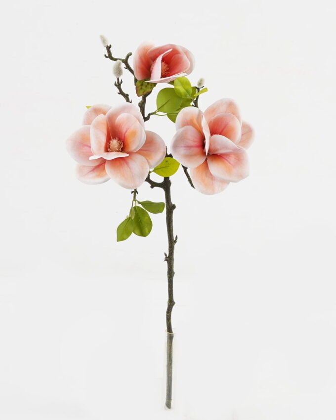 Artificial Flower 23*48cm Magnolia *3 single stem GS-64923018-R4 Single Flowers YeahFlower is one of Chinese leading OEM manufacturers and exporters , supplying the silk flowers, wholesale artificial trees