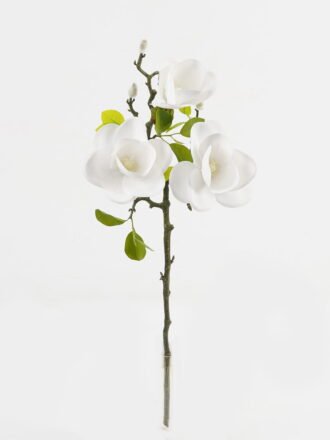 Artificial Flower 23*48cm Magnolia *3 single stem GS-64923018-R4 Single Flowers 3,000+ sqm showroom with thousands of artificial flowers, plants & trees ready for global sourcing.