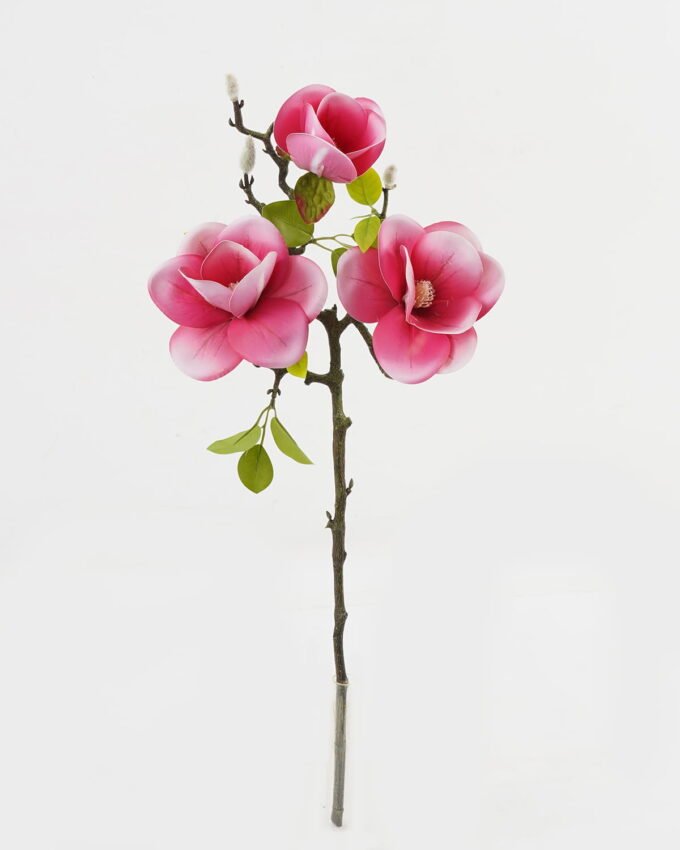 Artificial Flower 23*48cm Magnolia *3 single stem GS-64923018 Single Flowers YeahFlower is one of Chinese leading OEM manufacturers and exporters , supplying the silk flowers, wholesale artificial trees
