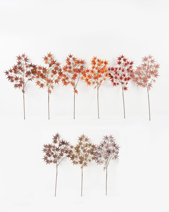 Artificial Flower 33*73cm Maple leaf *3 single stem GS-71223005 Single Flowers YeahFlower is one of Chinese leading OEM manufacturers and exporters , supplying the silk flowers, wholesale artificial trees