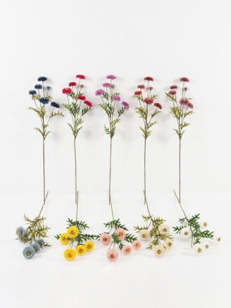 Artificial Flower 15*15*71cm Mum *6 single stem GS-72023012-R2 Single Flowers 3,000+ sqm showroom with thousands of artificial flowers, plants & trees ready for global sourcing.