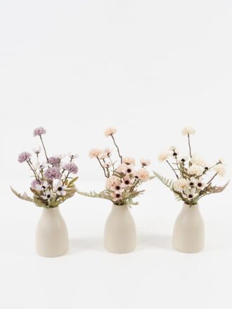 Artificial Flower 23*23*26cm chrysanthemum in PP pot GS-03323133 Potted Flowers&Plants 3,000+ sqm showroom with thousands of artificial flowers, plants & trees ready for global sourcing.