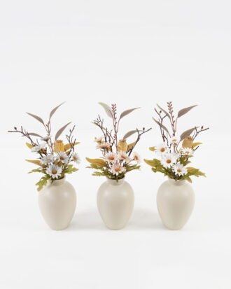 Artificial Flower 16*16*29cm Mum in Ceramic pot GS-16823041 Potted Flowers&Plants YeahFlower is one of Chinese leading OEM manufacturers and exporters , supplying the silk flowers, wholesale artificial trees