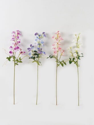 Artificial Flower 20*20*66cm Pea Blossom *3 single stem GS-72523006-Z1 Single Flowers 3,000+ sqm showroom with thousands of artificial flowers, plants & trees ready for global sourcing.