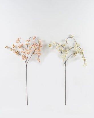 Artificial Flower 25*25*113cm Peach blossom  single stem GS-72323005 Single Flowers YeahFlower is one of Chinese leading OEM manufacturers and exporters , supplying the silk flowers, wholesale artificial trees