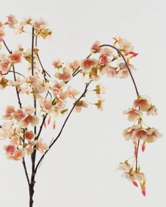 Artificial Flower 25*25*113cm Peach blossom  single stem GS-72323005 Single Flowers YeahFlower is one of Chinese leading OEM manufacturers and exporters , supplying the silk flowers, wholesale artificial trees