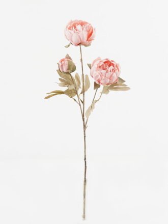 Artificial Flower 20*20*62cm Peony *3 single stem GS-72023008 Single Flowers 3,000+ sqm showroom with thousands of artificial flowers, plants & trees ready for global sourcing.
