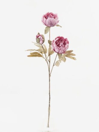 Artificial Flower 20*20*62cm Peony *3 single stem GS-72023008-P1 Single Flowers 3,000+ sqm showroom with thousands of artificial flowers, plants & trees ready for global sourcing.