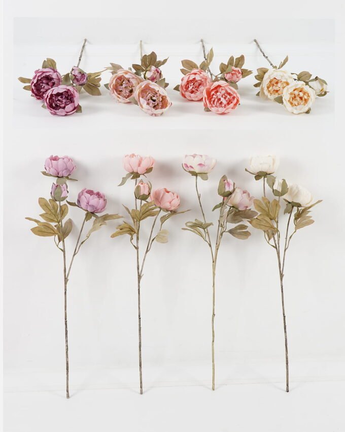 Artificial Flower 20*20*62cm Peony *3 single stem GS-72023008 Single Flowers YeahFlower is one of Chinese leading OEM manufacturers and exporters , supplying the silk flowers, wholesale artificial trees