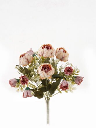 Artificial Flower 20*20*30cm Peony *7 bush GS-69923004-O1 Flowers Bush 3,000+ sqm showroom with thousands of artificial flowers, plants & trees ready for global sourcing.