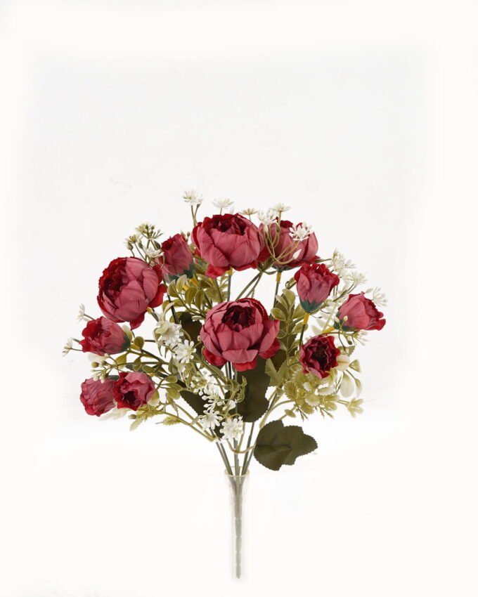 Artificial Flower 20*20*30cm Peony *7 bush GS-69923004-R1 Flowers Bush YeahFlower is one of Chinese leading OEM manufacturers and exporters , supplying the silk flowers, wholesale artificial trees